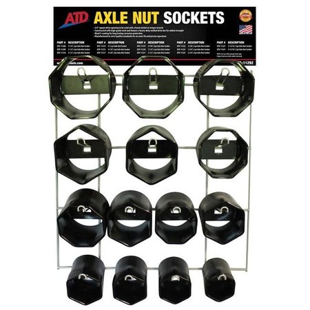 ATD TOOLS ATD Tools ATD-11241 4.81 in. x 8 PT Axle Nut Socket ATD-11241